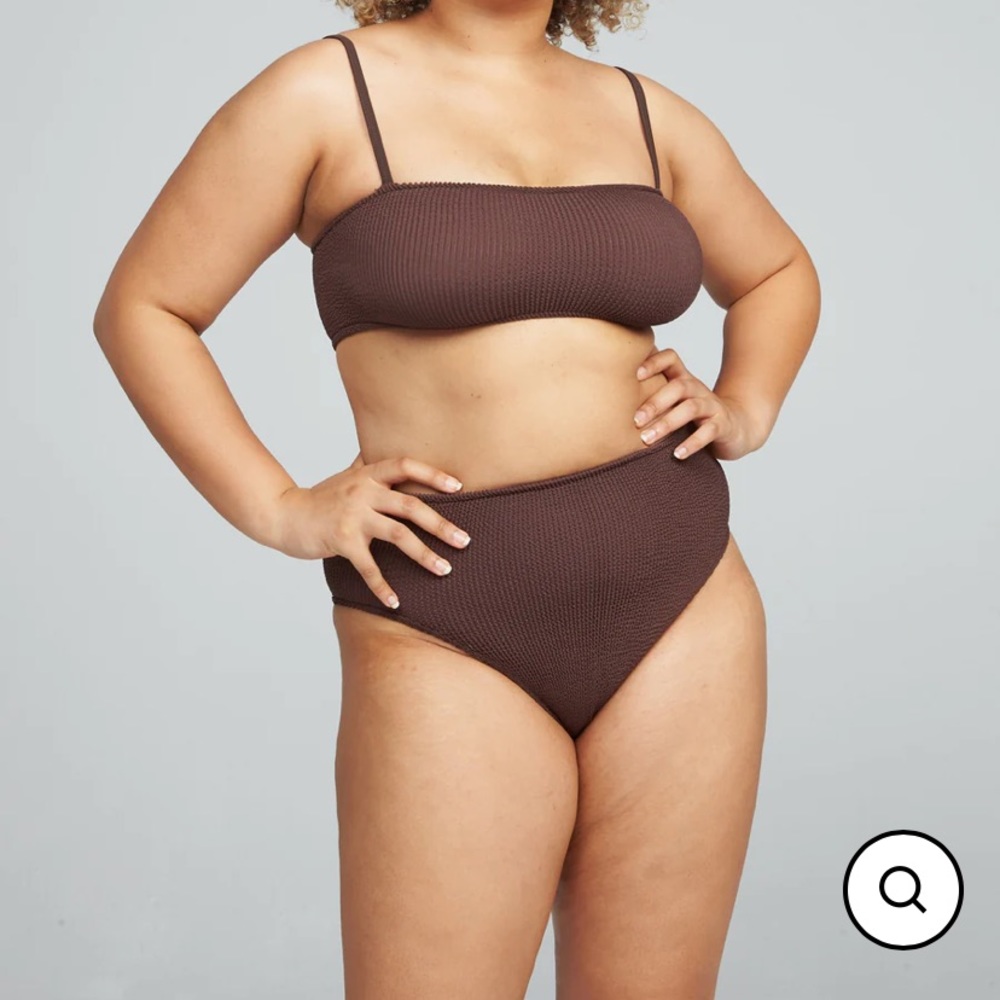 Poise High Waist Two-Piece Espresso